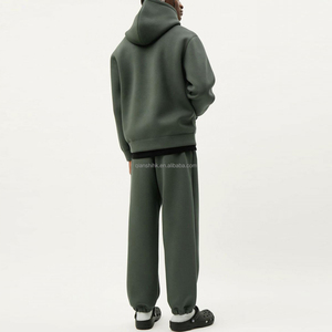 Vintage 100% coton épais sweats à capuche unisexe Baggy sweats à capuche plaine Streetwear haute qualité français Terry lourd sweats à capuche imprimés - Product Image 4