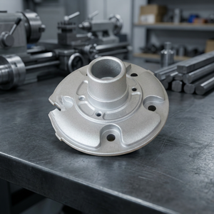 Moteur électrique en aluminium moulé sous pression, surface sablée, composant sur mesure provenant du Gujarat - Product Image 2