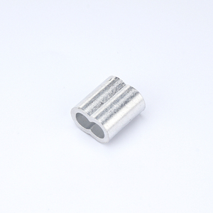 Bns 18mm En 13411-3 din3093 hình bầu dục dừng tay áo ferrules dừng nút nhôm Uốn Tóc bồng Vòng tay áo cho cố định 19.6mm dây dây - Product Image 6