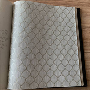 高級54インチ生地裏打ちビニール壁紙商業ホテル壁紙 - Product Image 3