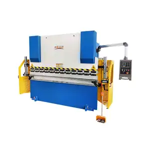 Semi automatic stainless steel 30 1500 1600 3000mm 30t 40t 63t wc67y nc controller metal hydraulic brake press brake machine