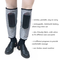Dispositif de Compression d'air DVT Portable Rechargeable, pour la physiothérapie avec manches edc