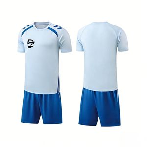 Divisa da Calcio di Qualità all'Ingrosso, Kit da Calcio in Poliestere Traspirante ad Asciugatura Rapida, Personalizzabile con Nome e Numero, Rifiniture Decorative per Allenamento e Partite di Squadra - Product Image 1