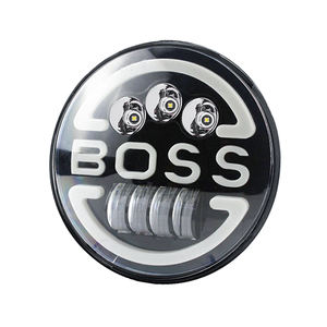 Phare LED de 7 pouces pour Jeep, lentille LED, lumière ambre super brillante, lumières LED pour motos, éclairage de travail pour camion Wrangler JL - Product Image 1