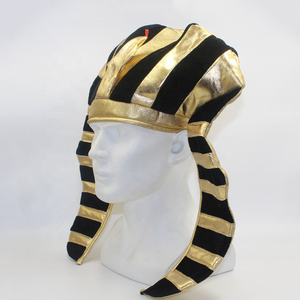 Sombrero de Faraón Egipcio Antiguo, Disfraz de Hatshepsut, Cosplay, Fiesta de Halloween, Sombrero de Rey Faraón Egipcio, Sombrero de Disfraz de Rey <span class=keywords><strong>Tut</strong></span> - Product Image 6
