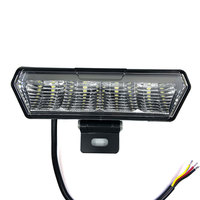 Barre lumineuse multifonctionnelle tout-terrain 6 pouces 18W 6PCS LED RGB pour camion tout-terrain UTV ATV