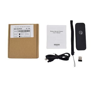 Máy quét mã vạch không dây bluetooth di động USB + Bluetooth + 2.4G 2D - Product Image 1
