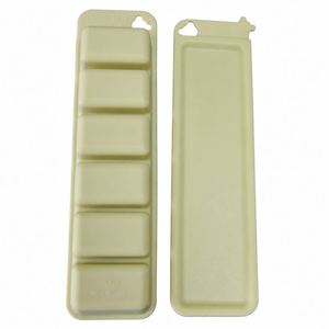 Barquette de congélation réutilisable en silicone à 6 compartiments de 30 ml, boîte de conservation pour aliments pour bébés avec couvercle hermétique pour purée de fruits et légumes - Product Image 1