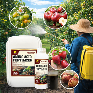 <span class=keywords><strong>Engrais</strong></span> liquide organique hydrosoluble à base d'acides aminés pour cultures, légumes, plantes, utilisation en fertigation - Product Image 1