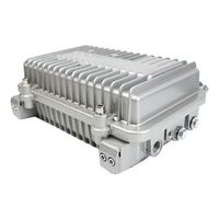 Boîtier de moulage sous pression en aluminium de qualité industrielle de précision OEM pour amplificateur CATV