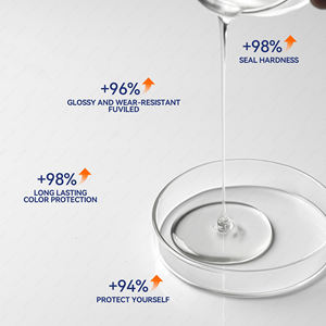 Beau Color Factory multifunción 6 en 1 capa superior dura <span class=keywords><strong>Gel</strong></span> esmalte de <span class=keywords><strong>Gel</strong></span> varios efectos capa superior brillante <span class=keywords><strong>Gel</strong></span> constructor modelo esmalte de uñas - Product Image 4