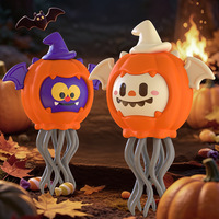 Jouet électronique interactif d'Halloween : Homme Citrouille Dansant, Pieuvre Électrique, Citrouille Musicale Lumineuse - Fabrication Personnalisée