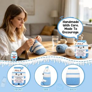 Regali Crochet Positivi per Donne, Ragazze e Figlie: Promemoria per Compleanno, Ritorno a Scuola, Nuovo Lavoro - Cura Personale, Salute Mentale, Riduzione dello Stress - Product Image 3