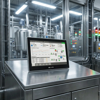 LicOS 10.1" HMI Industriel Écran Tactile 1024x600 IP65 4 Go EMMC Ethernet 400+ Protocoles pour l'Automatisation d'Usine PLC