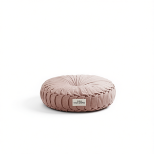 Poly Chenille <b>Round</b> Floor Pillow <b>Cushion</b> Seat <b>Cushion</b> Comfortable Indoor Outdoor Use - Product Image 1