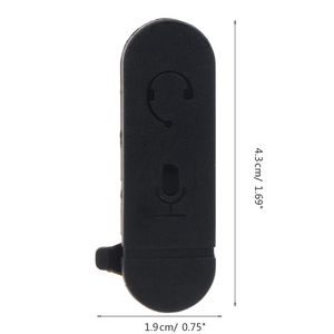 Puerto de programación cubierta antipolvo de goma tapa de auriculares para Motorola XIR P3688 DP1400 DEP450 etc accesorios de <span class=keywords><strong>Walkie</strong></span> <span class=keywords><strong>Talkie</strong></span> portátil - Product Image 6
