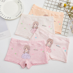 YCH Ropa interior para niños Niñas Algodón Niña <span class=keywords><strong>Boxer</strong></span> Shorts Dibujos animados Princesa Color Algodón <span class=keywords><strong>Boxer</strong></span> Shorts - Product Image 2