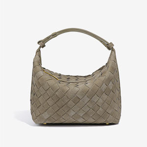 กระเป๋ากล่องอาหารกลางวันขนาดเล็กลายวอลเลซเคลือบผิวด้านสำหรับผู้หญิงปรับสายคล้องไหล่ได้กระเป๋าถือทอหรูหราน้ำหนักเบา - Product Image 2