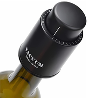 Bouchons de bouteille de vin en métal réutilisables sous vide véritable cadeaux de Noël
