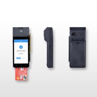 Terminal de point de vente portable Android 12 de 5,0 pouces avec Bluetooth, USB, 2 Go de RAM, 16 Go de SSD, imprimante thermique 58 mm et étui pour caisse de vente au détail (modèle économique)