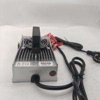 Chargeur de batterie au lithium intelligent à arrêt automatique SY500 24V 15A AC100-240V pour machine de nettoyage électrique industrielle