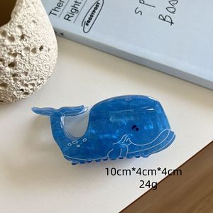 New Plastic Marine Animal Hair Claw Clips Cute Octopus & Crab Shark Accessories Personalized Eco-Friendly for Girls - Product Image 5