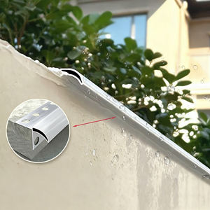 Foshan Usine Profil En Aluminium Aigle Bec Goutte À Goutte Ligne En Alliage D'aluminium Avant-toit Anti-flux Suspendu Supérieur pour Avant-toit Fenêtre <span class=keywords><strong>Seuil</strong></span> Pierre - Product Image 2