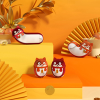 Spazepaper Ensembles de 2 figurines de chats haut de gamme, décoration de table, décoration de bureau, décoration d'intérieur, cadeau du Nouvel An, cadeau promotionnel