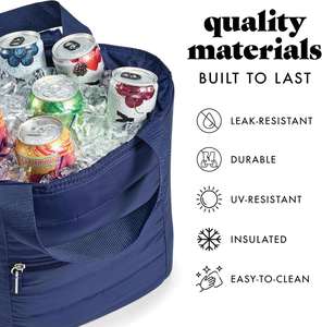 Fit Fresh Carefree Cooler Collection Insulated Leakproof Water Resistant Tote Mini Sling Bag - Product Image 2