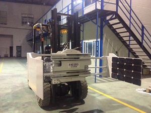 360 °   Pinza Multiusos Giratoria para Montacargas |   Manipulador Hidráulico Giratorio para Apilar Bloques, Pacas y en Obras de Construcción - Product Image 6