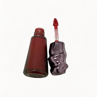 Gloss à lèvres velours mat coloré, teinte à lèvres illuminatrice, maquillage léger quotidien, cosmétique pour les lèvres effet brume douce, longue tenue