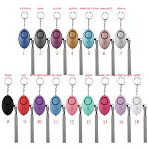 Ensemble porte-clés d'autodéfense en vrac Mini LED sécurité <span class=keywords><strong>SafeSound</strong></span> <span class=keywords><strong>alarme</strong></span> personnelle pour les femmes porte-clés de sécurité avec lumière vive - Product Image 4