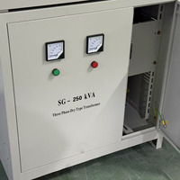 Transformador Electrónico Trifásico Flyback SG-80kVA con Bobinado de Aluminio para Elevación de Voltaje 380V/400V/415V 50/60Hz de Alta Frecuencia