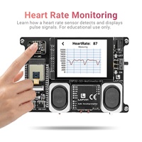 Kit de développement multimédia LAFVIN ESP32-S3 avec écran tactile capacitif de 2,8 pouces, caméra OV3660, haut-parleur stéréo, capteur de fréquence cardiaque