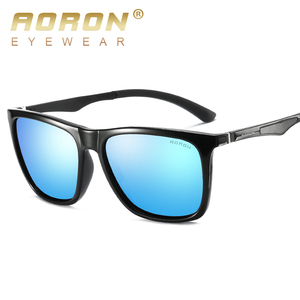 Aoron A536 Gafas de sol clásicas unisex Marco cuadrado de moda <span class=keywords><strong>Lentes</strong></span> polarizadas Gafas de sol Hombres Mujeres Marco de aluminio <span class=keywords><strong>Lentes</strong></span> TAC - Product Image 2