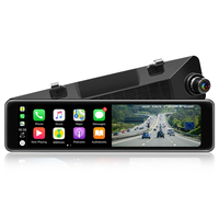 Carplay filaire sans fil 11.26 pouces Android Auto 4k 2k 1080p rétroviseur caméra de voiture 4G Navigation GPS enregistreur vidéo boîte noire