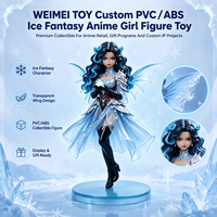 Figura de Anime de PVC de la Serie Ice Fantasy de WEIMEI TOY, Fabricada por OEM, Personaje de Anime de Cine y Televisión, Modelo Coleccionable para Niñas con Caja