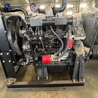 Moteur diesel 4 cylindres 62-100 kW 4,33 L avec poulie d'embrayage pour machines agricoles, pompe à eau, broyeur, usine OEM R4105ZLP