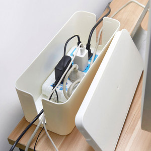 Hoge Kwaliteit Kabel Management Box Cord Organizer Plastic Oplaadkabel Draden Management Boxen