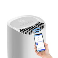 Deye DYD-B12A 12L Purificateur d'air intelligent Wifi intégré avec ioniseur pour toute la maison, déshumidificateur domestique