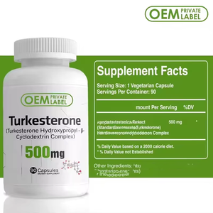 OEM 500mg turkesterone viên nang thực phẩm bổ sung chăm sóc sức khỏe bổ sung thảo dược bổ sung turkesterone viên nang - Product Image 3