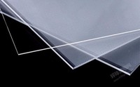 Panneau de diffusion en acrylique dépoli, haute transmission lumineuse, simple/double face sablée, matériau PMMA, services de découpe et de gravure, blanc laiteux