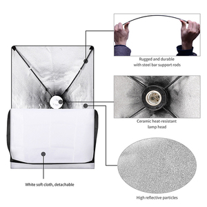 Juego de softbox de 50x70cm con trípode de 2m Kit de iluminación de caja suave de iluminación de estudio de fotografía profesional - Product Image 2