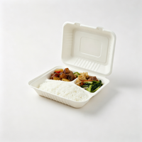 Assiettes jetables en pulpe de papier au design élégant et écologique, avec des coupelles écologiques pour trempettes