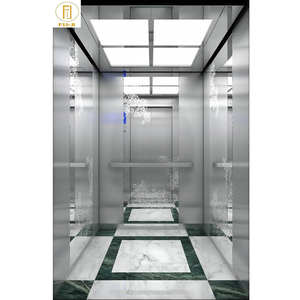 Thang máy chở khách lực kéo 630kg 1.0m/s 10 tầng điều khiển VVVF đạt chứng nhận CE - Product Image 5