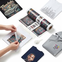Impresora DTF de Alta Gama con 8 Cabezales de Impresión I3200 de 608K y 600mm, Impresión a Todo Color de 13 Colores para Negocios de Personalización de Telas