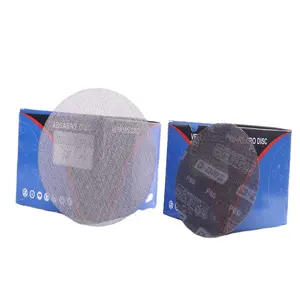 D DMS DIMEISI Customized Abrasive Mesh Net Abrasives sanding discs #80 Dust Free hook and loop 125 mm Sanding Disc