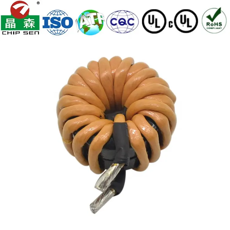 Personalizar núcleo magnético Choke Coil Inductor indutor toroidal de alta potência choke coil indutores para produtos PV