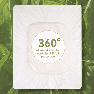 Polyester Luxury 40 Count Folding <b>Bed</b> Mat Mattress Protector Fitted Sheet Quilted Thick <b>Pad</b> Cover Hospital All-Season Machine - Product Image 6