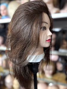 Cabeza <span class=keywords><strong>de</strong></span> Maniquí <span class=keywords><strong>de</strong></span> Cosmetología con Cabello Sintético, para Prácticas <span class=keywords><strong>de</strong></span> <span class=keywords><strong>Peluquería</strong></span>, Peinado, <span class=keywords><strong>Corte</strong></span>, Trenzado, Escuela <span class=keywords><strong>de</strong></span> Salón <span class=keywords><strong>de</strong></span> Belleza - Product Image 2